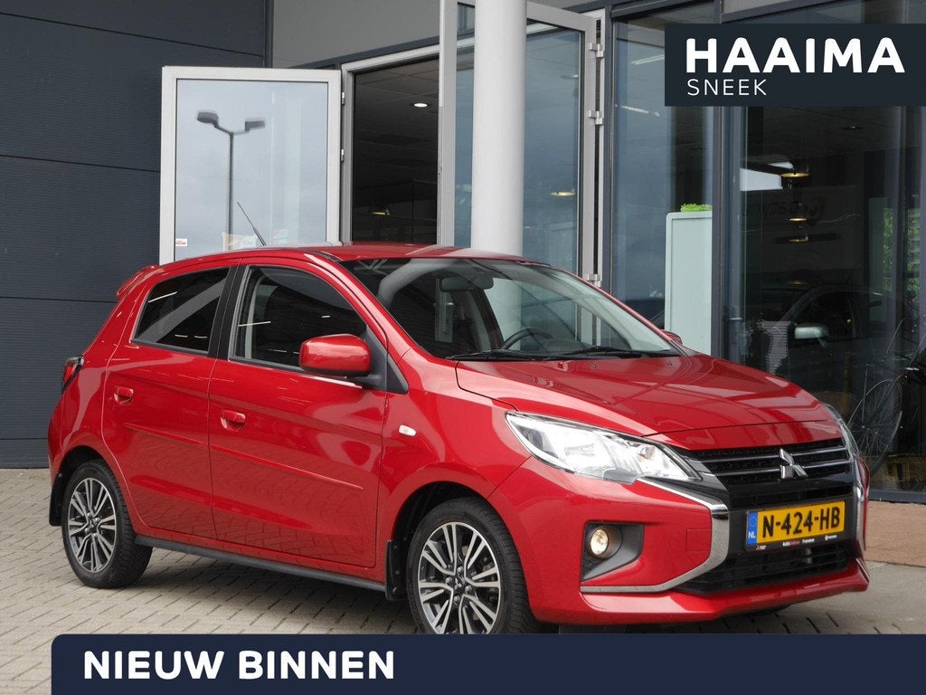 Mitsubishi Space Star 1.2 Instyle | Automaat | Camera | Stoe, Auto's, Mitsubishi, Gebruikt, Leder en Stof, Origineel Nederlands