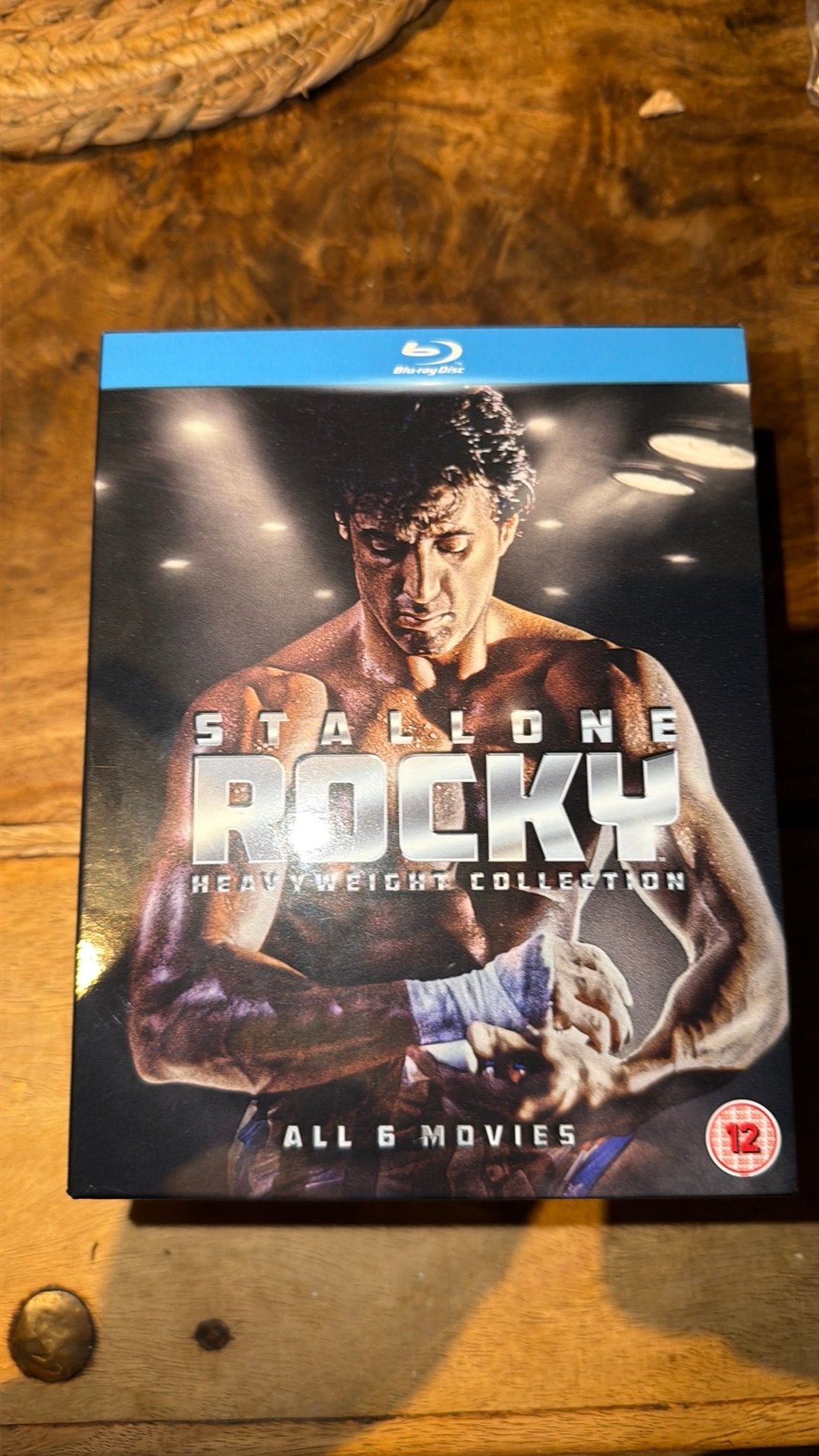 Rocky stallone heavyweight collection blu-ray (rocky 1 tm 6), Engels, Boxset, Actie, Engels