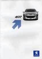 Peugeot 406, 407 of Coupe brochure/autofolder '95 - '09, Ophalen, Zo goed als nieuw, Peugeot
