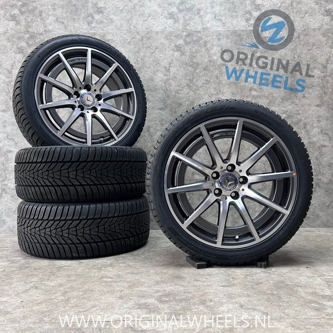 18 inch originele AMG velgen winterbanden MB A45 CLA45 W177