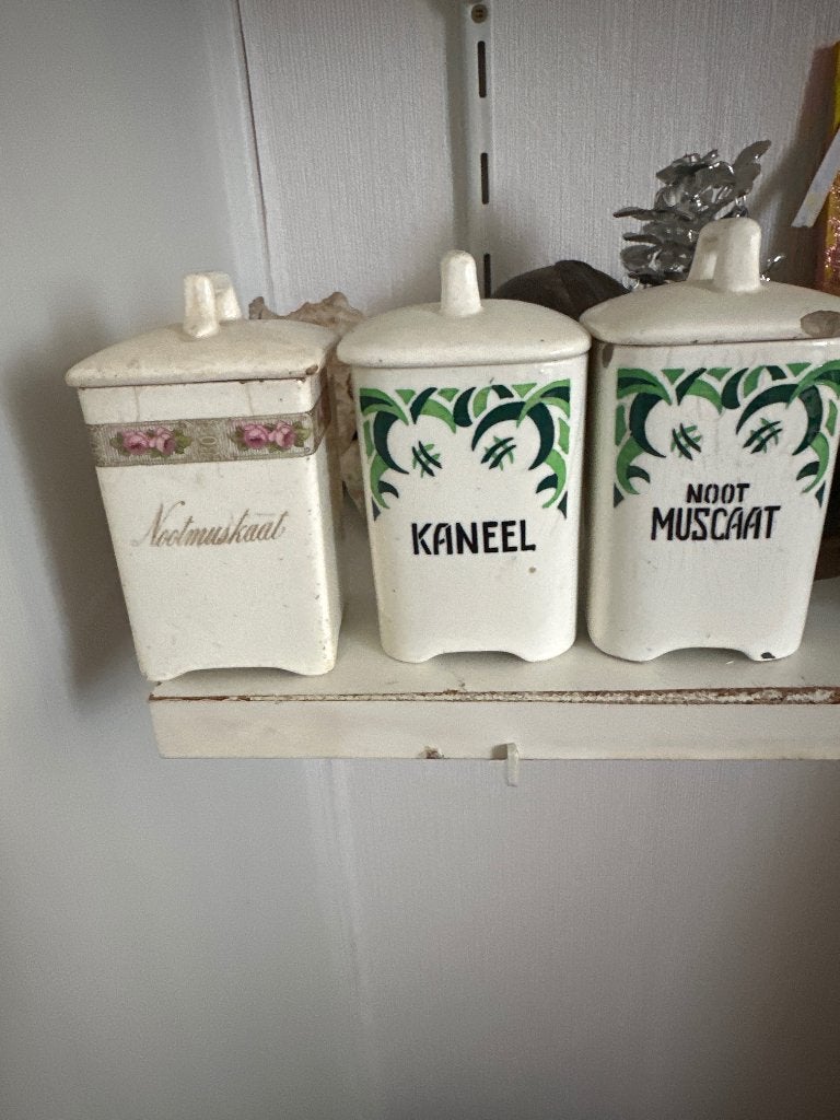Voorraadpotjes, Verzamelen, Retro, Ophalen, Huis en Inrichting