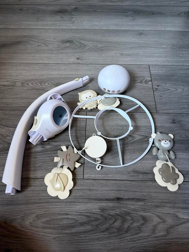 Infanito Muziekdoos voor Baby's - Met Geluid en Mobiel, Ophalen of Verzenden, Gebruikt, Mobiel, Met geluid