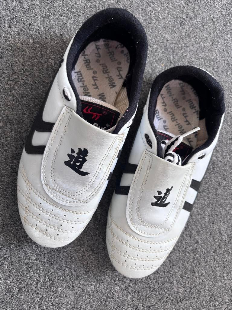 Taekwondo schoenen maat 34 (vallen klein), Gebruikt, Taekwondo, Maat XS of kleiner, Ophalen of Verzenden
