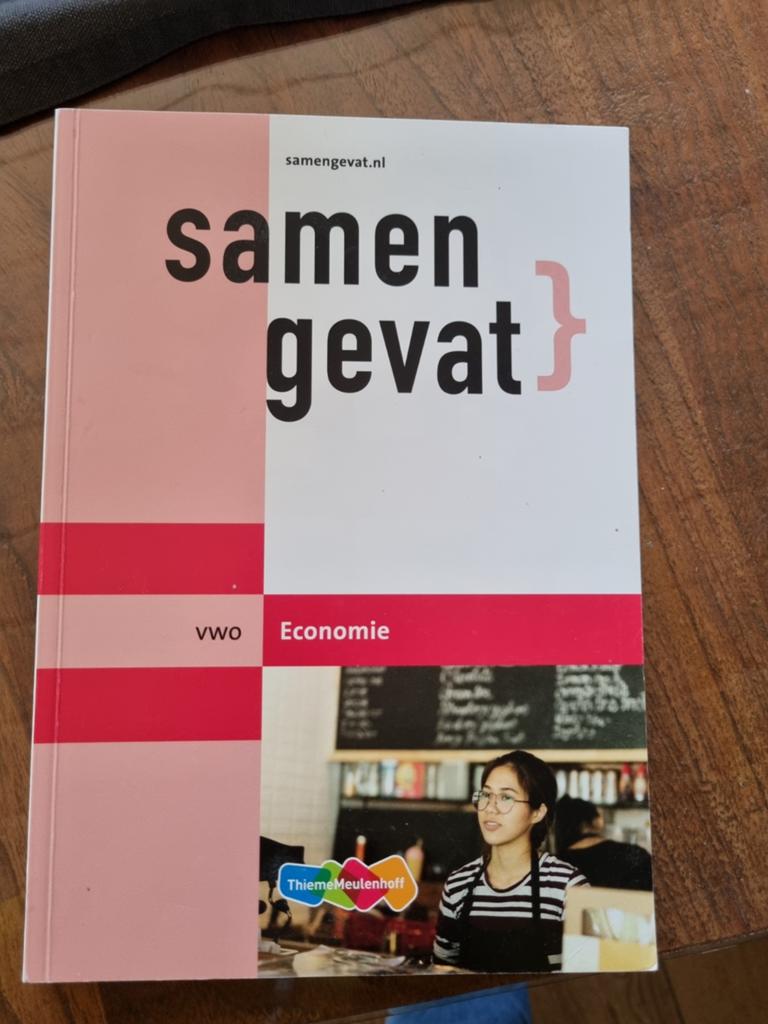 Samengevat VWO Economie - ThiemeMeulenhoff, Boeken, Onbekend, Ophalen of Verzenden, Gamma, WO