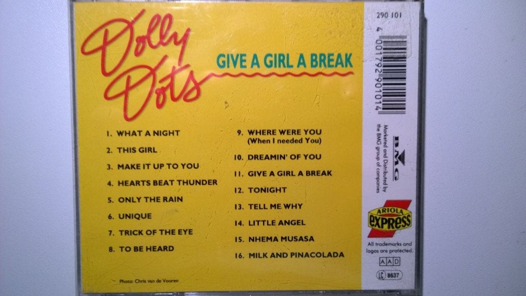 Dolly Dots - Give A Girl A Break, Ophalen of Verzenden, 1980 - 1989, Zo goed als nieuw