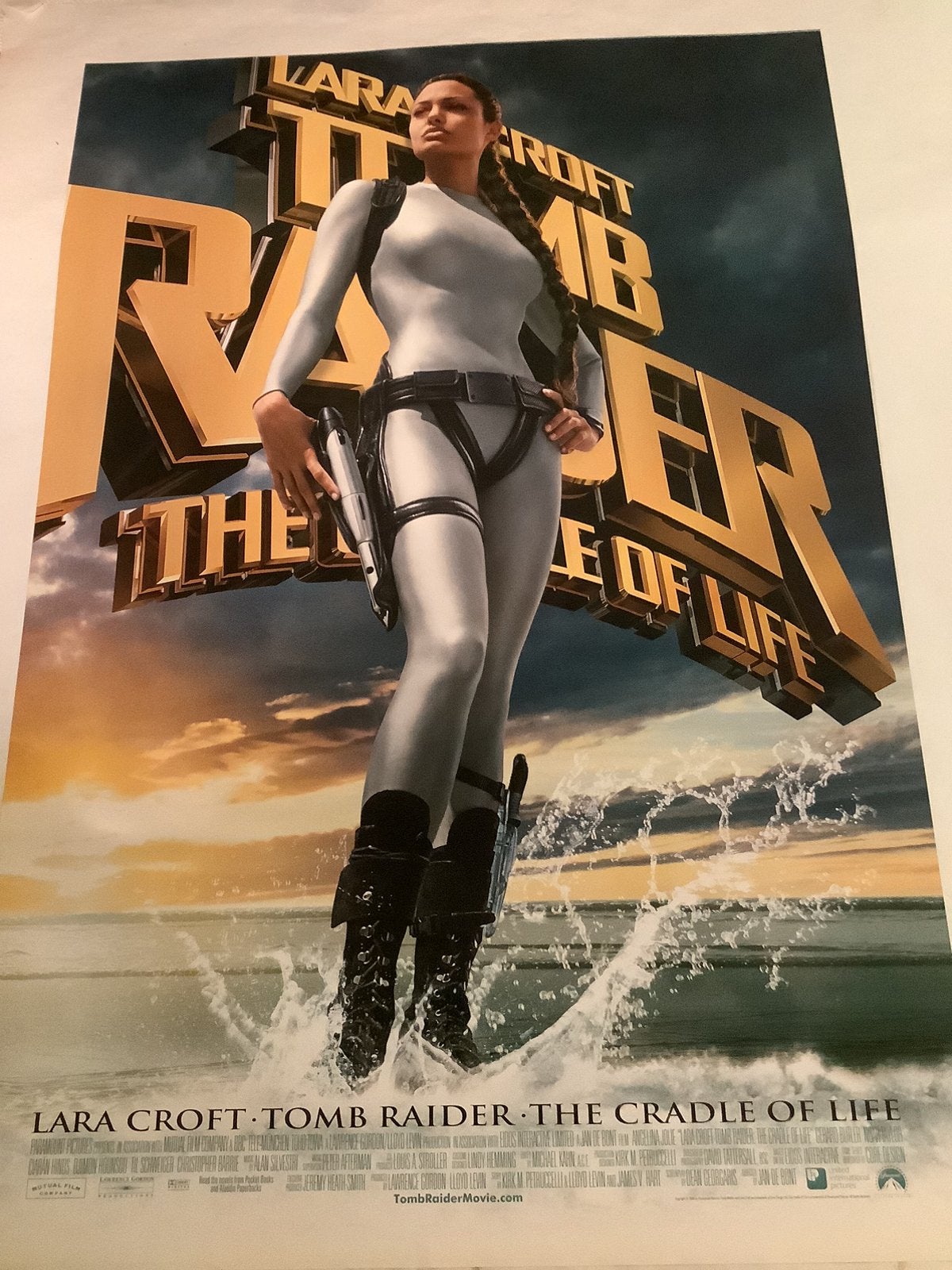 TOMB RAIDER   USA  FILMPOSTER   68,5-101,5 cm, Verzenden, Zo goed als nieuw, A1 t/m A3, Film en Tv