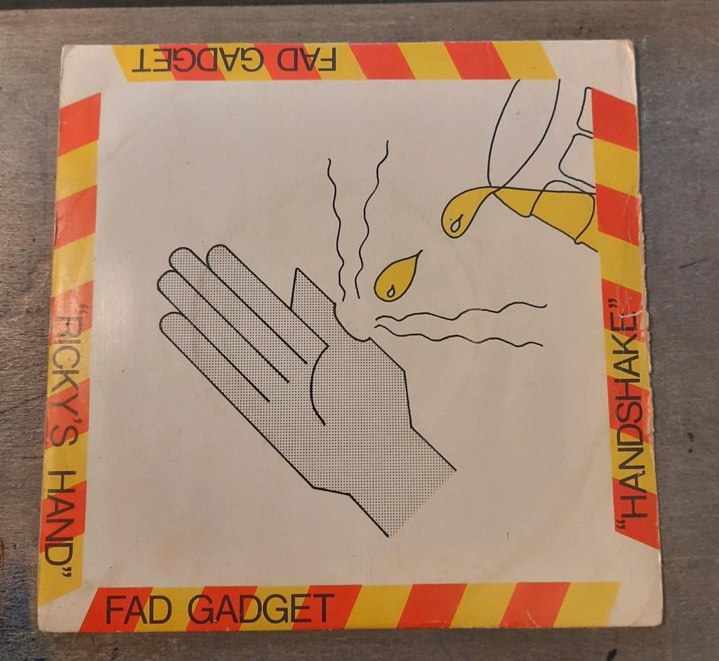 Fad Gadget - Ricky's Hand / Handshake ( New Wave *), Ophalen of Verzenden