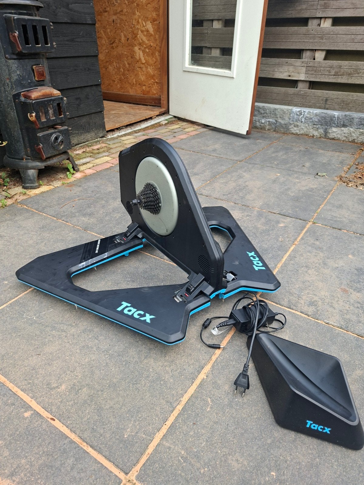 Tacx NEO 2T Smart hometrainer, Sport en Fitness, Ophalen, Gebruikt, Hometrainer