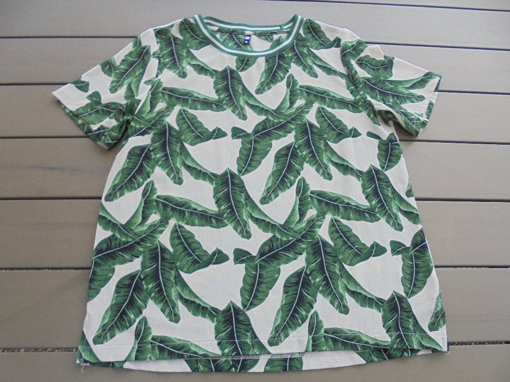 N90 Groen beige shirt HEMA maat M, Maat 38/40 (M), Ophalen of Verzenden, Zo goed als nieuw, Korte mouw