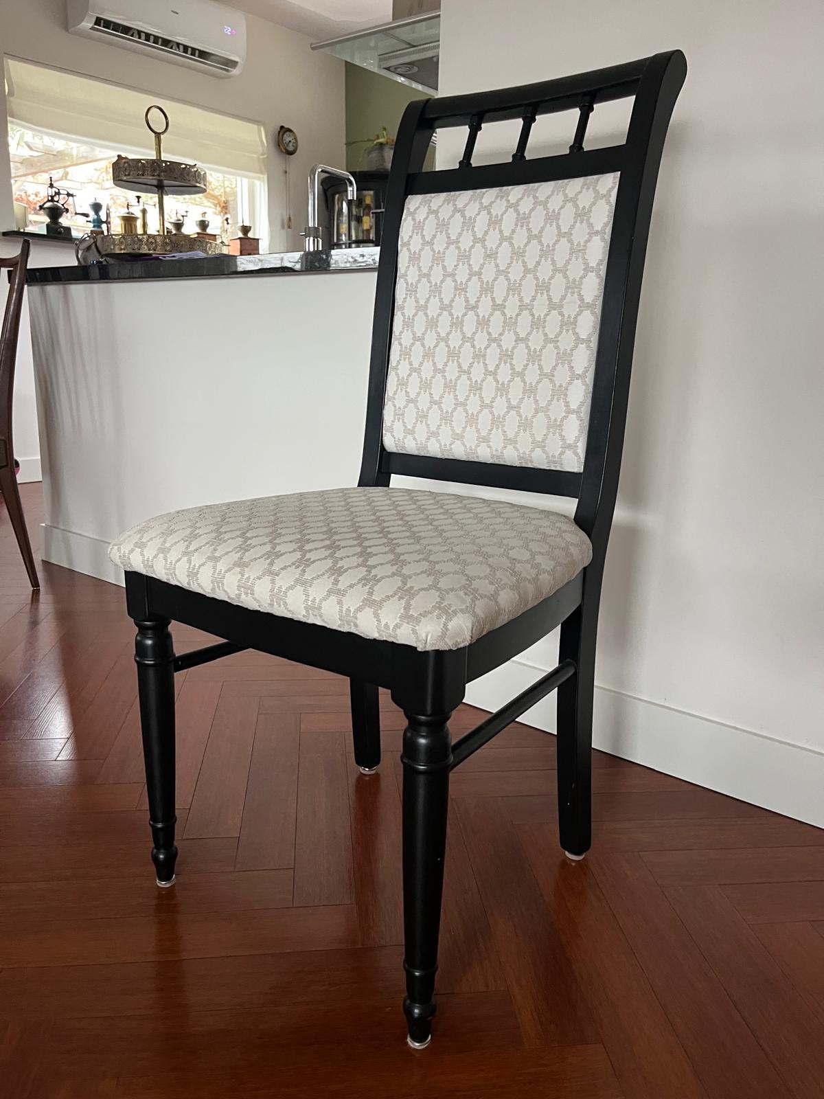 Mooie klassieke eetkamer stoelen, Ophalen, Gebruikt, Zwart, Vijf, Zes of meer stoelen