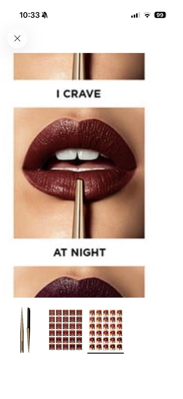 Hourglass confession ultra slim high intensity lipstick, Ophalen of Verzenden, Nieuw, Rood, Lippen