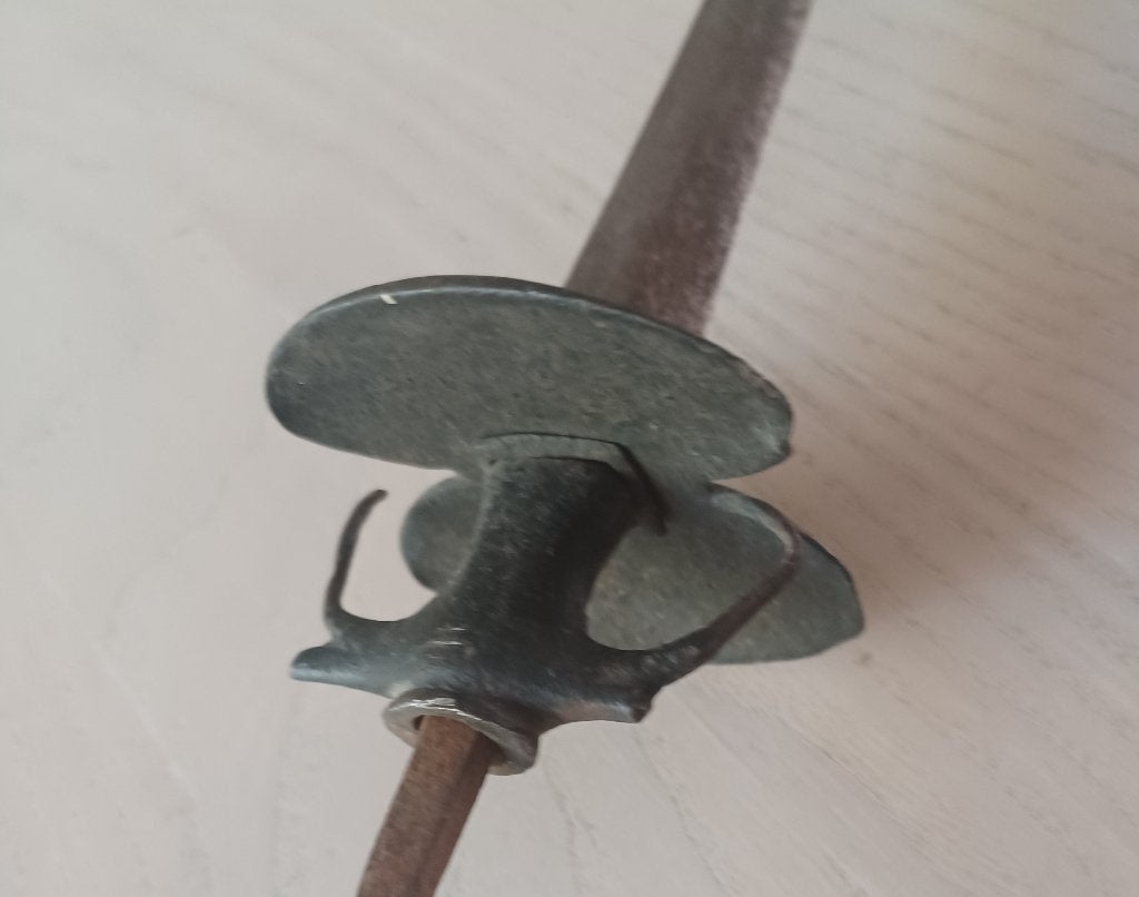 Antiek West Europees rapier zwaard degen sabel bodemvonst ?, Verzamelen, Ophalen of Verzenden, Overige soorten, Zwaard of Sabel