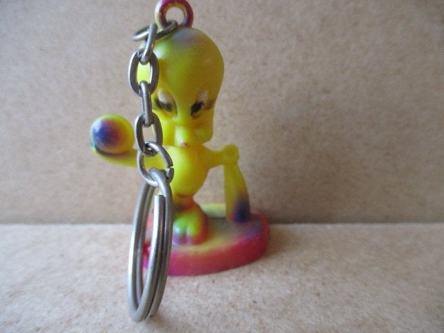 adv10468 tweety sleutelhanger 17, Ophalen, Looney Tunes, Gebruikt, Overige typen