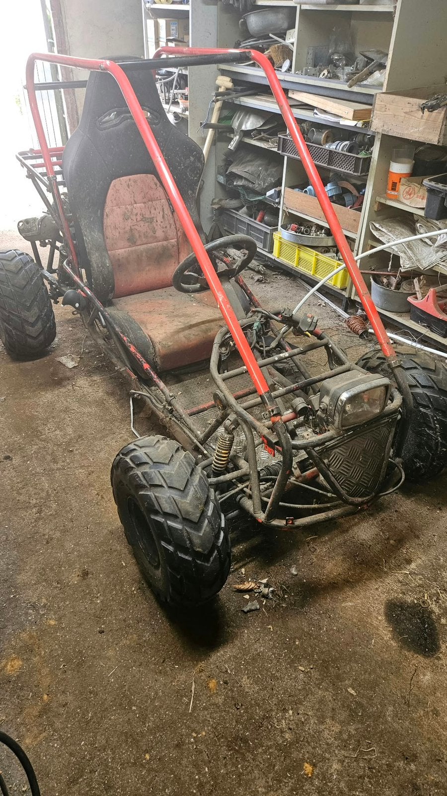 Cross buggy, Ophalen