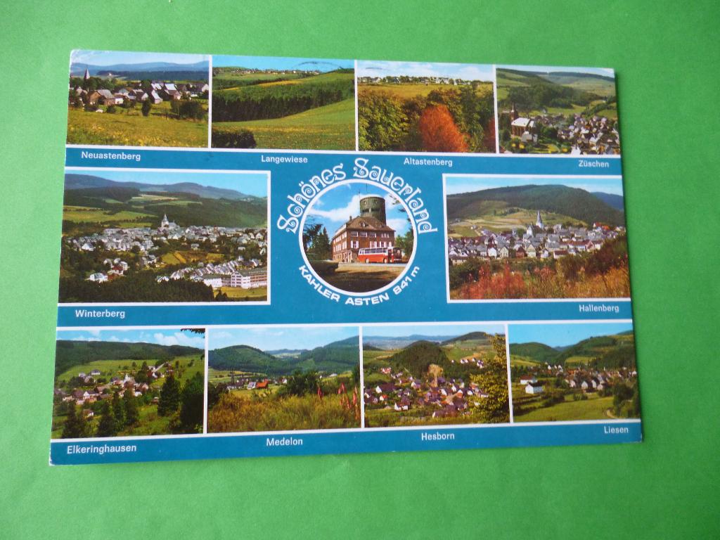 ansichtkaart Schones Sauerland Duitsland, Verzamelen, Ophalen of Verzenden, 1980 tot heden, Gelopen, Duitsland