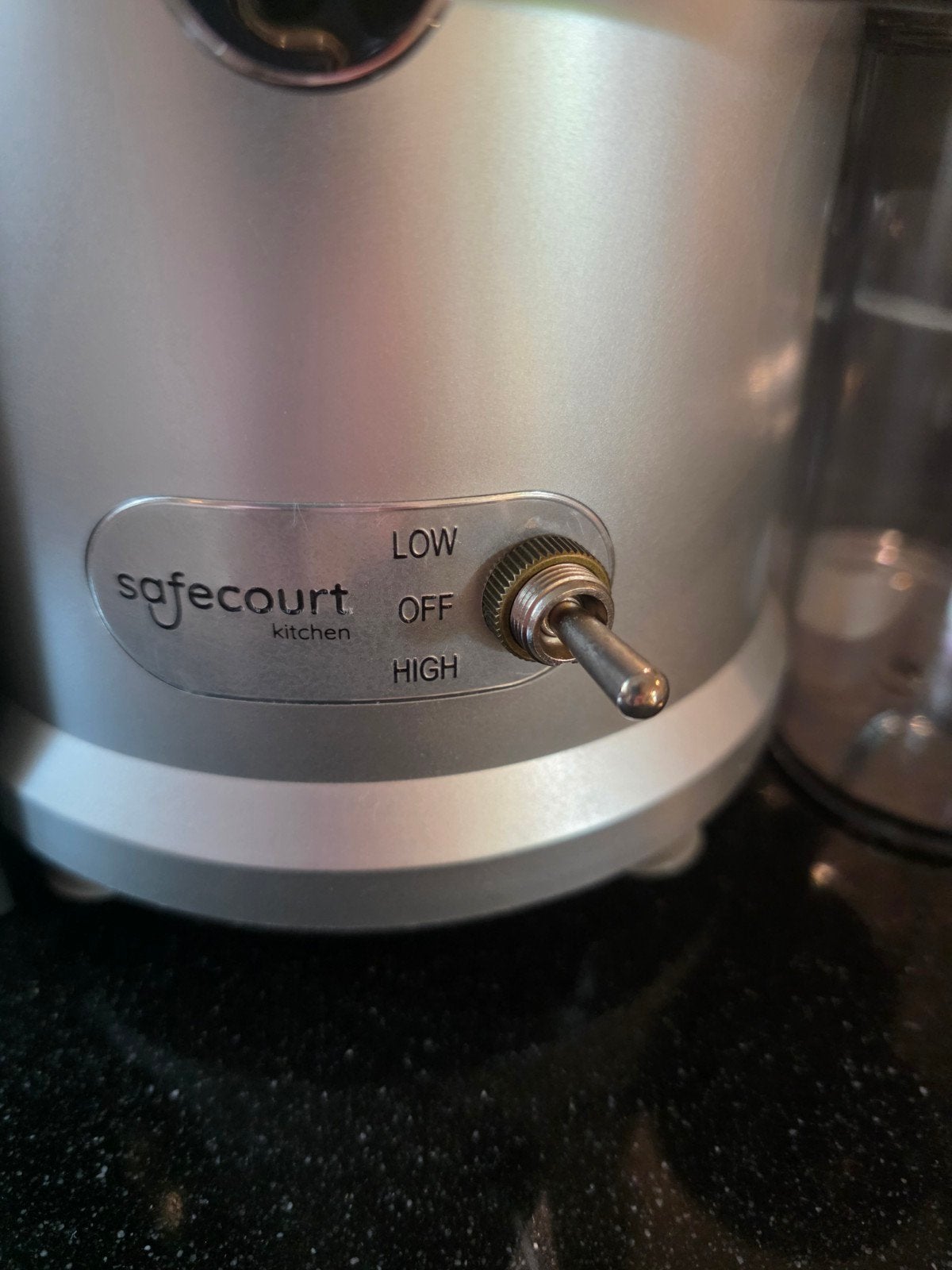 SafeCourt Sapcentrifuge - Krachtige Juicer voor Vers Sap, Witgoed en Apparatuur, Juicers, Ophalen of Verzenden, Zo goed als nieuw