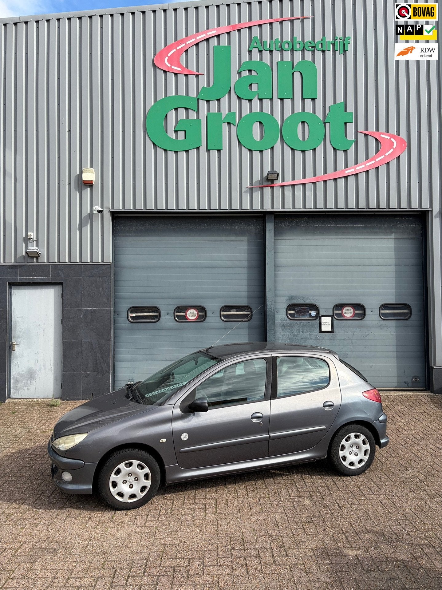 Peugeot 206 1.4 Génération, Voorwielaandrijving, Dealer onderhouden, Stof, 31 €/maand