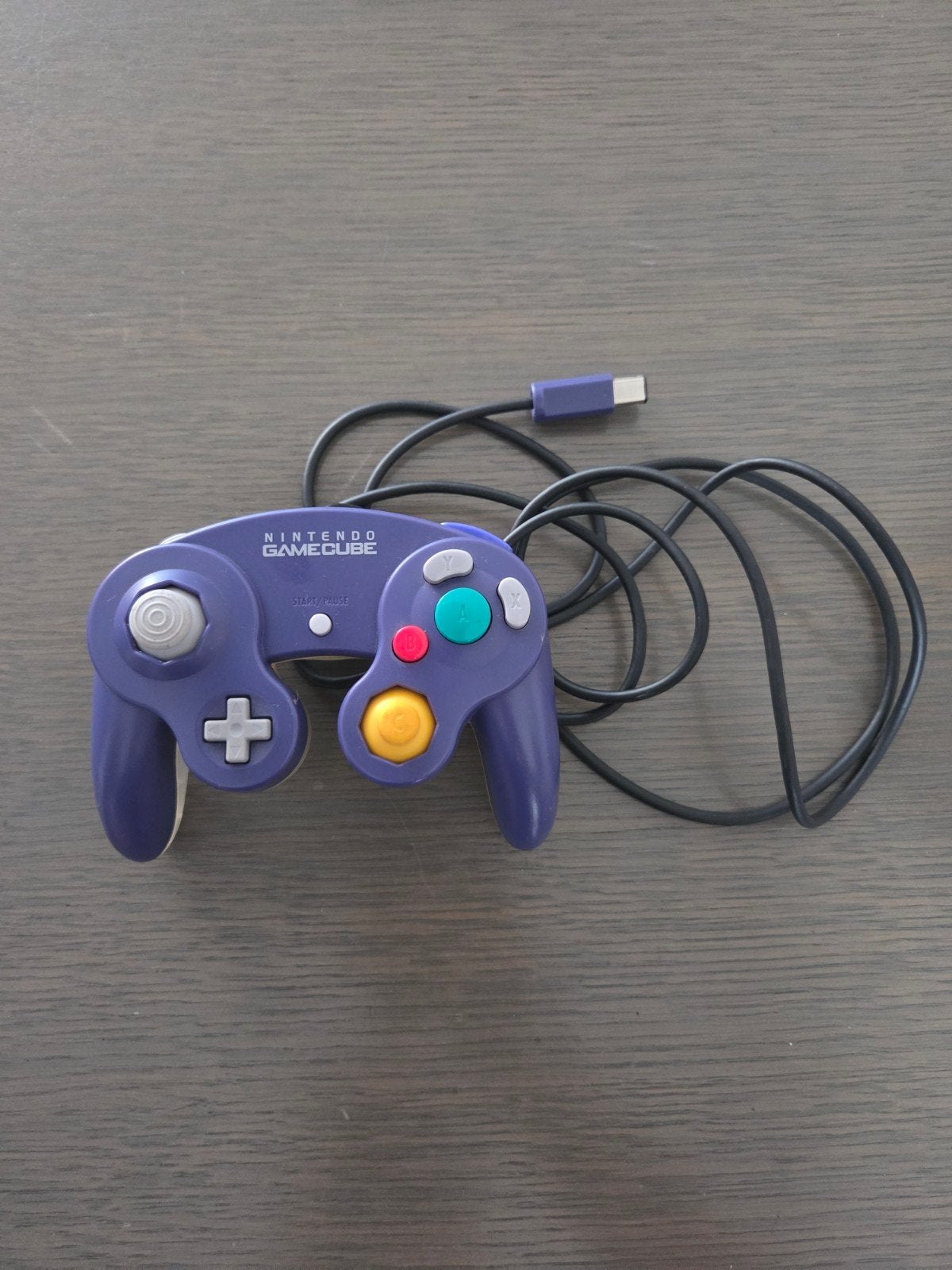 GameCube Controller Paars - Met Spellen en Spullen, Paars, Ophalen of Verzenden, Met 1 controller, Gebruikt