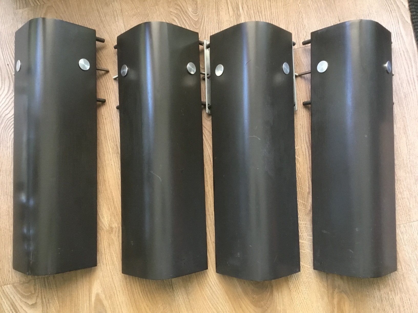 Auping Auronde senior bruine bedpoten, 48 cm hoog, Huis en Inrichting, Slaapkamer | Bedden, Gebruikt, Bruin, Tweepersoons, Ophalen of Verzenden