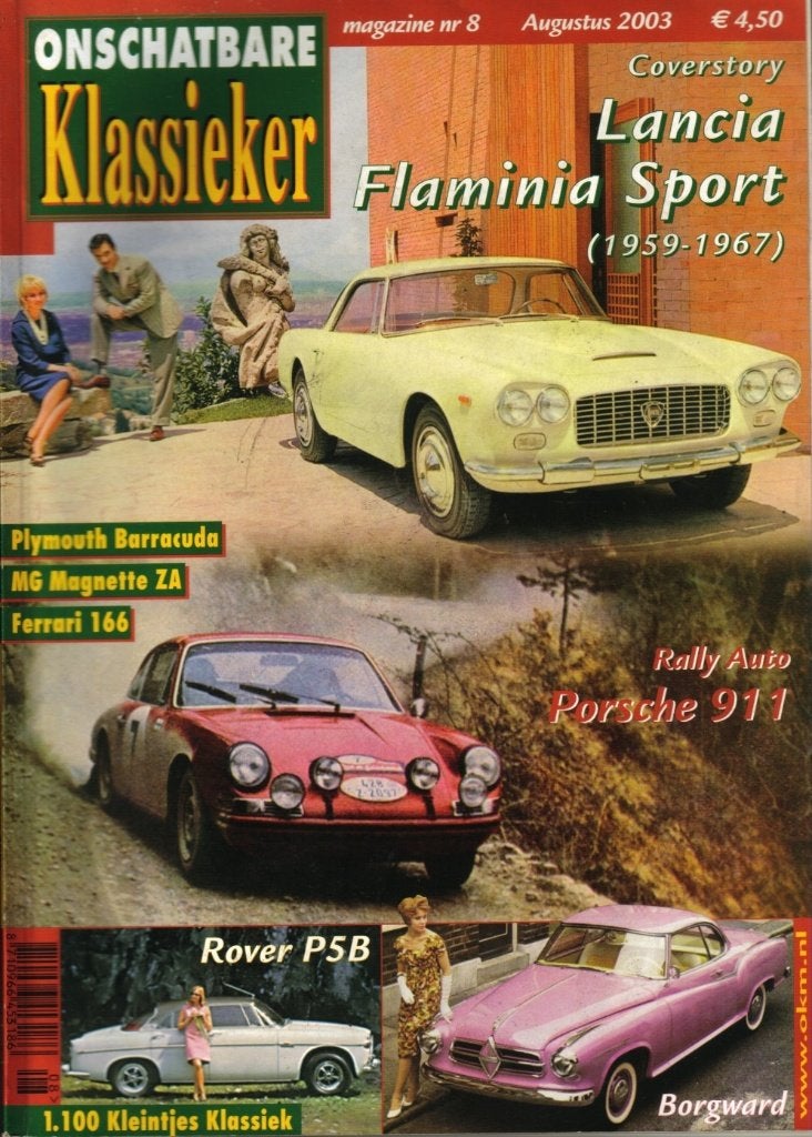 Onschatbare Klassieker reportage Lancia Flaminia Sport, Ophalen of Verzenden, Gelezen, Overige merken