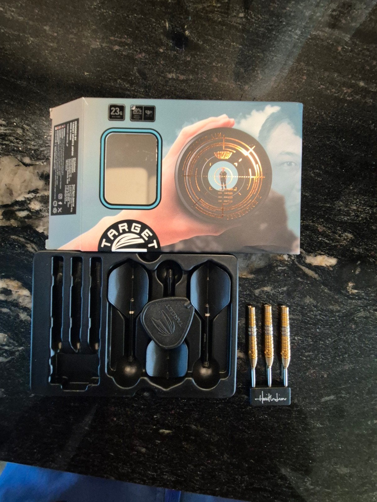 Target Japan Harith Lim Hot Shot G3 Swiss Point 90%, Ophalen of Verzenden, Nieuw, Pijlen