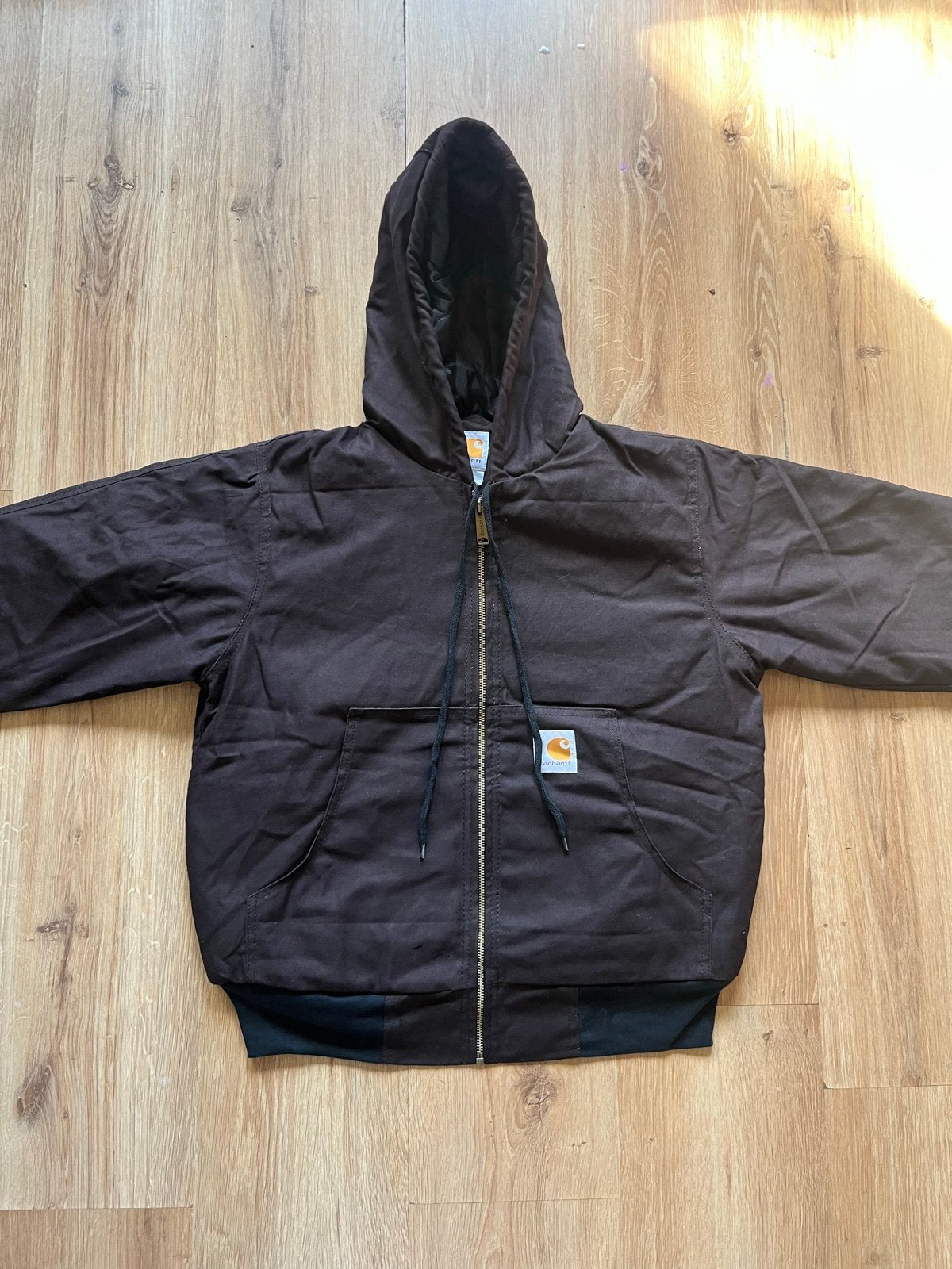 Carhartt Active Jacket Bruin XL, Verzenden, Gedragen, Maat 56/58 (XL), Bruin