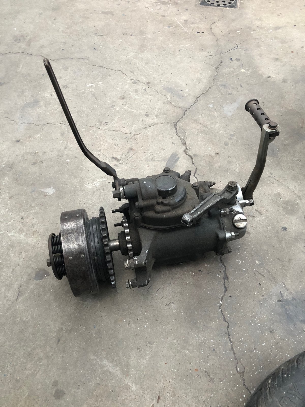 Harley davidson rotary top 4speed versnellingsbak, Ophalen, Gereviseerd