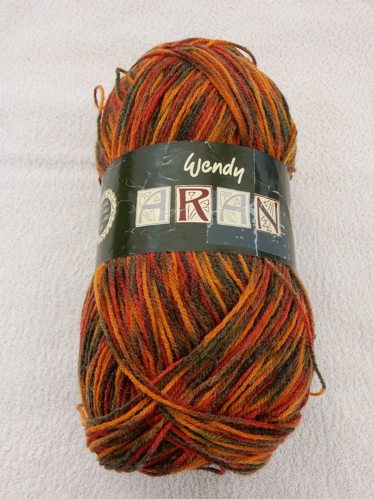 Wendy Aran 400g gemeleerd breigaren, Hobby en Vrije tijd, Breien en Haken, Ophalen of Verzenden, Nieuw, Breien of Haken, Wol of Garen