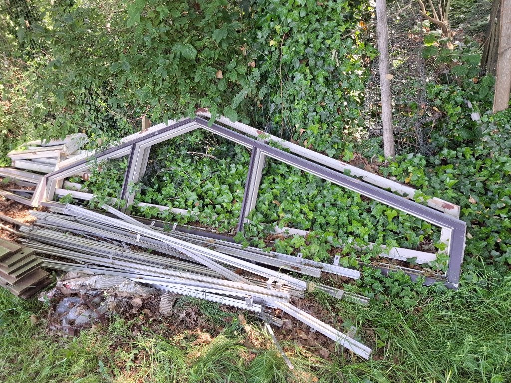 Diverse raamkozijnen, Gebruikt, Raamkozijn, Minder dan 75 cm, Inclusief glas