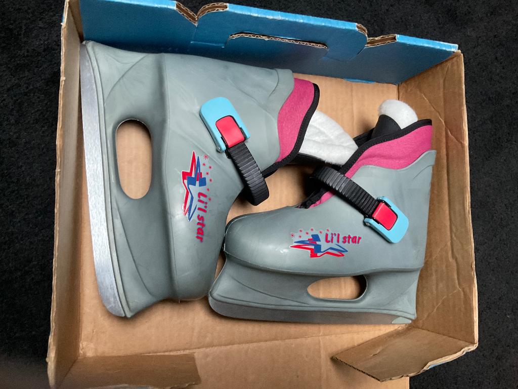 Stoere zgan L’L STAR BAUER kinderschaatsen maat 25, Sport en Fitness, Schaatsen, Ophalen, Bauer, Zo goed als nieuw, IJshockeyschaatsen