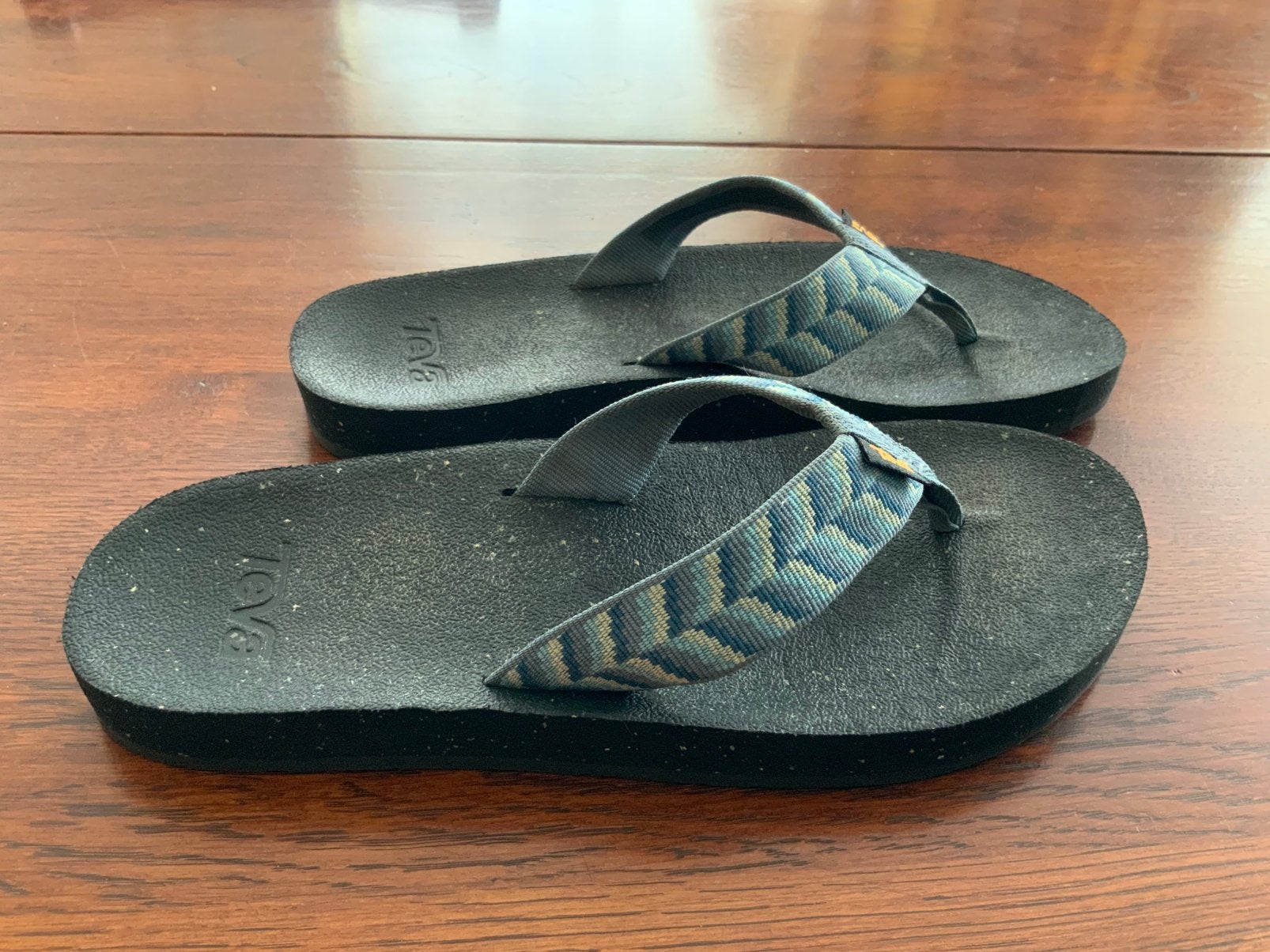 Teva teenslippers maat 38, Kleding | Dames, Schoenen, Slippers, Overige kleuren, Ophalen of Verzenden, Zo goed als nieuw