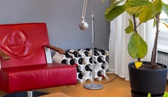 Koziol Set Up Modulair Wijnrek (30 flessen), Ophalen, Kunststof, Gebruikt, 25 flessen of meer