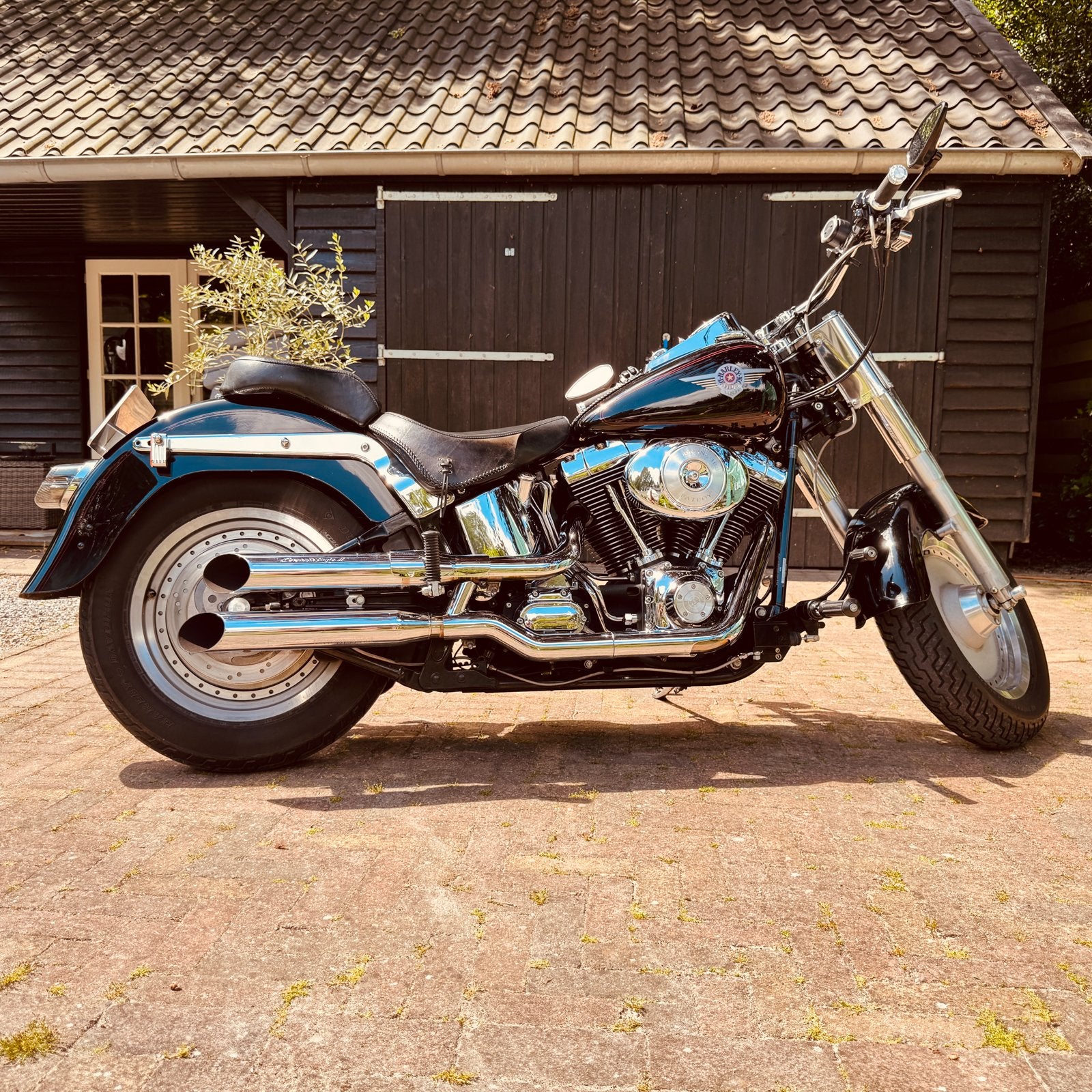 Harley-Davidson Fat Boy 2000, 46.000km, origineel NL, Motoren, Motoren | Harley-Davidson, 2 cilinders, Gebruikt, Particulier, Meer dan 35 kW