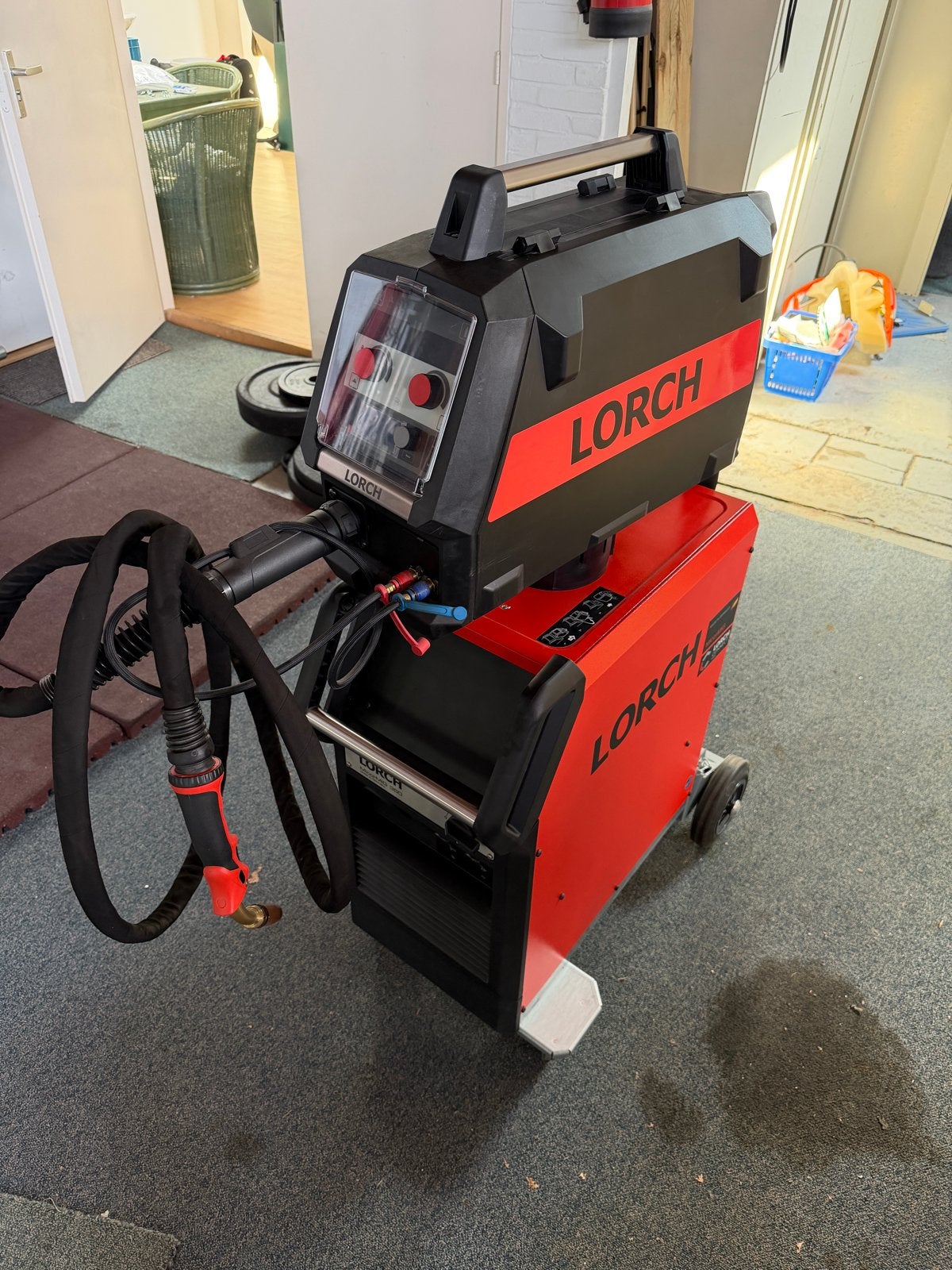 Lorch MicorMIG 350 ControlPro Lasapparaat, Ophalen, Nieuw, 250 ampère of meer, Co2