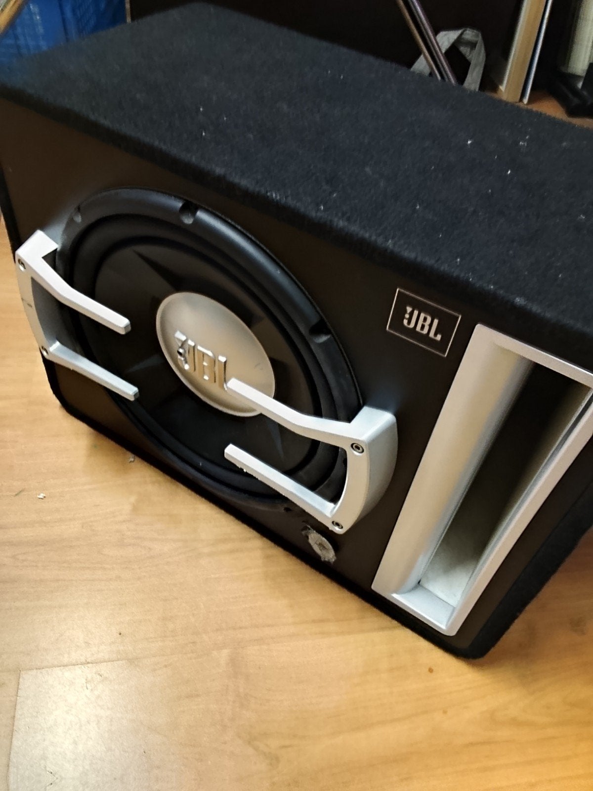 auto subwoofer JBL, Ophalen, Zo goed als nieuw