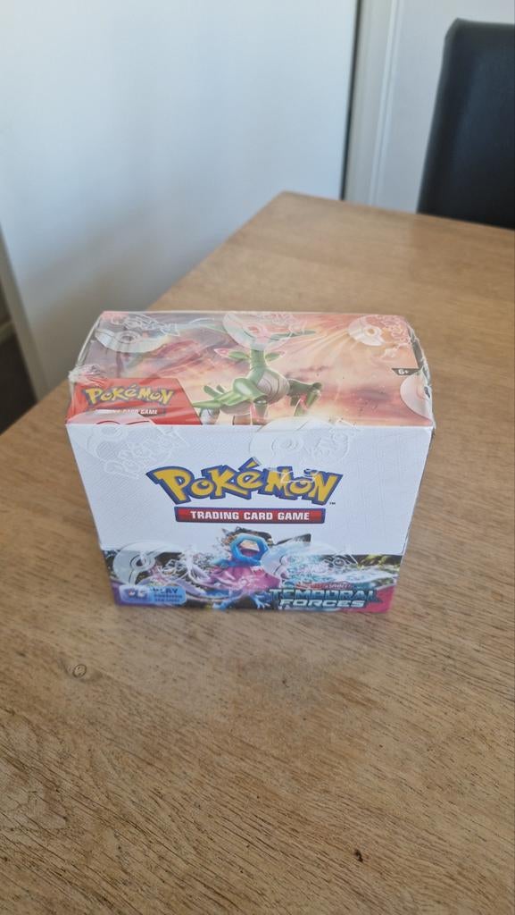 Pokemon temporal forces boosterbox, Ophalen of Verzenden, Zo goed als nieuw, Boosterbox