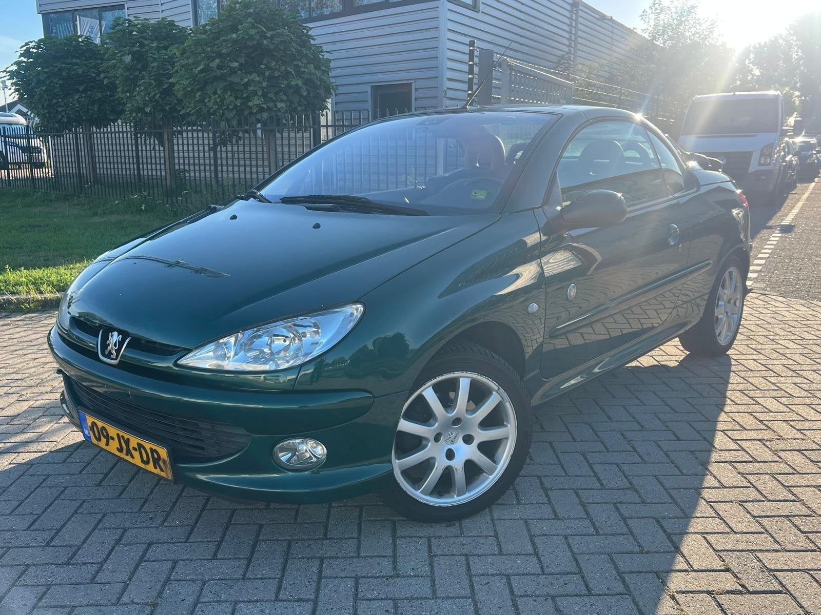 Peugeot 206 CC 2.0-16V Roland Garros Leer Clima Cruise, 136 pk, Gebruikt, 4 cilinders, Cabriolet