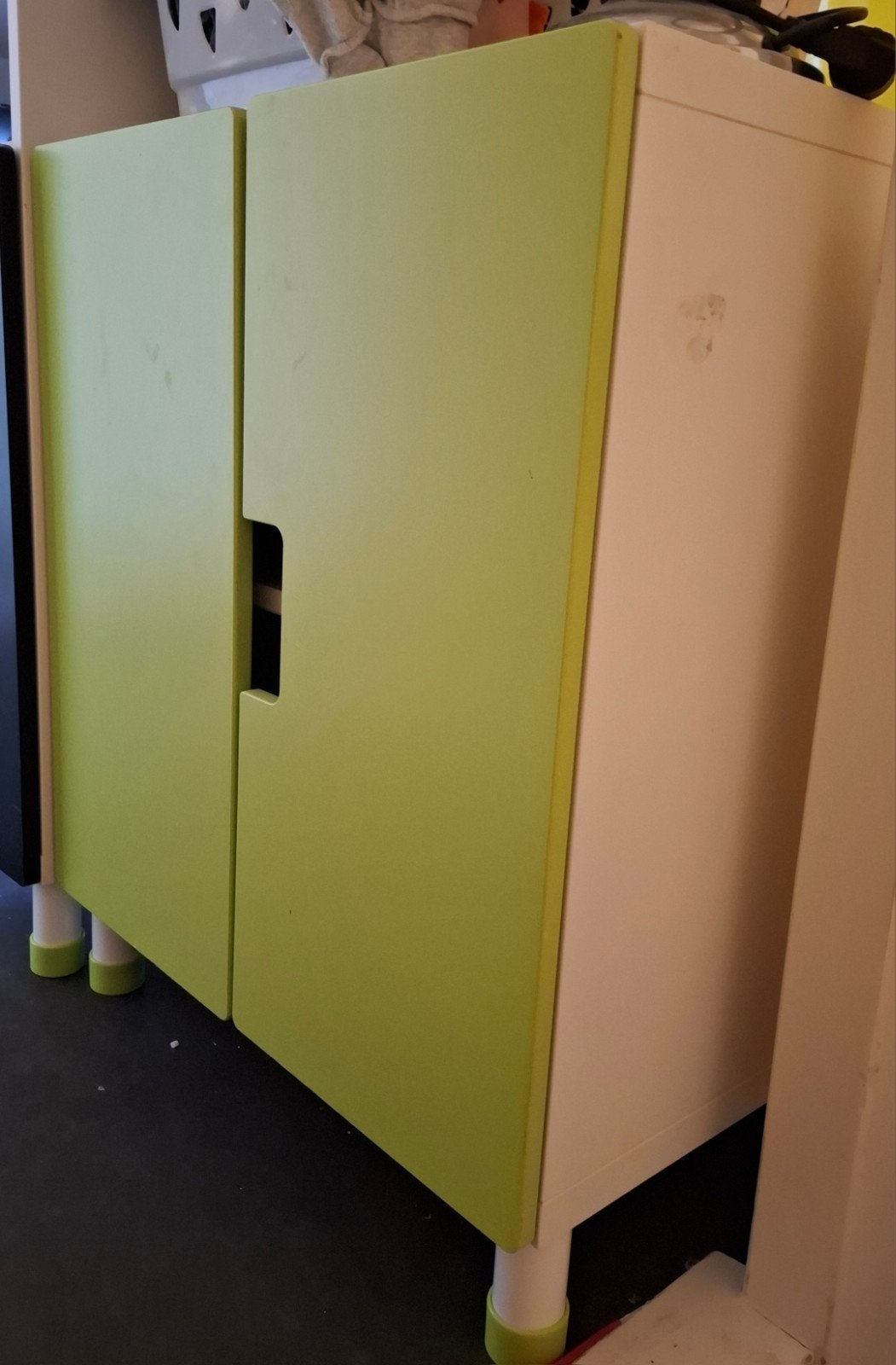 Ikea Stuva kast (groen), Gebruikt, 50 tot 70 cm, Ophalen, Minder dan 90 cm