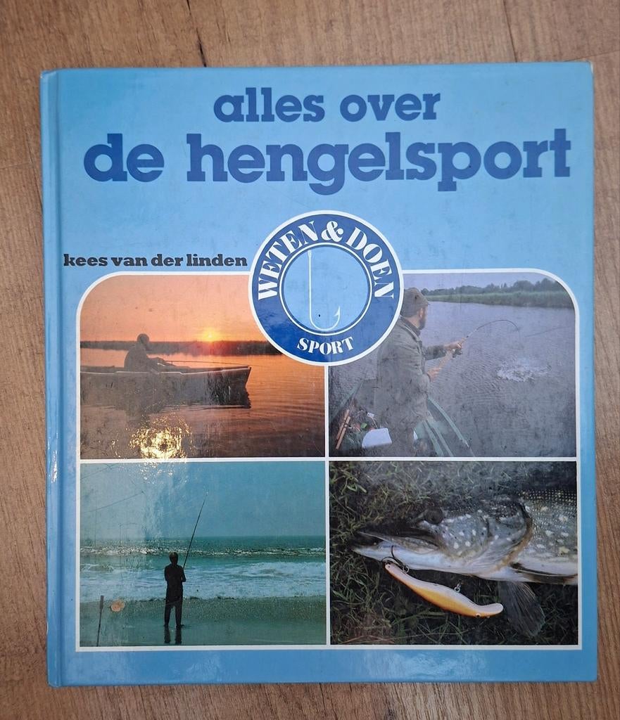 Boek: Alles over de hengelsport - Kees van der Linden, Ophalen of Verzenden, Zo goed als nieuw