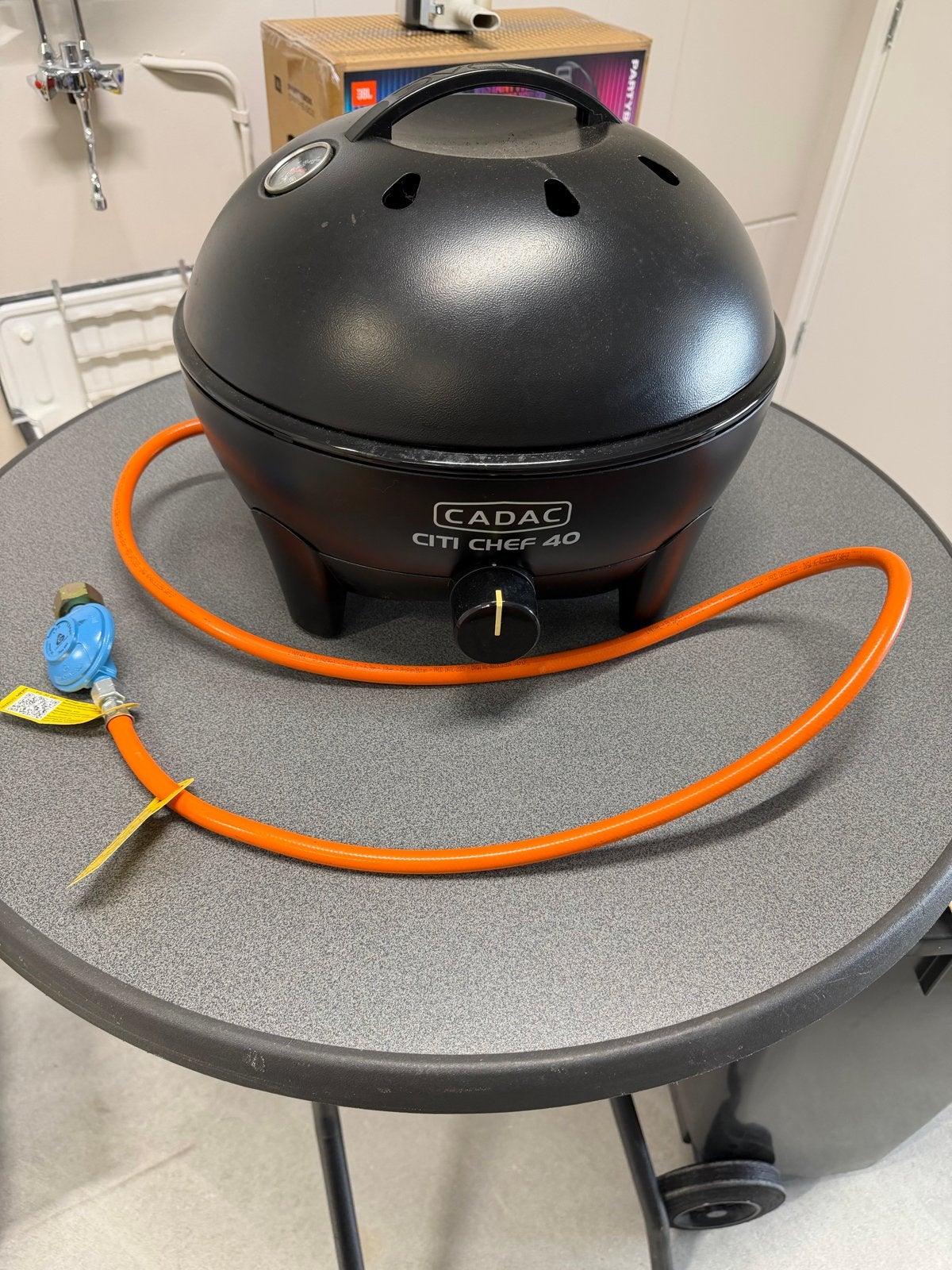 Cadac Citi Chef 40 BBQ met Paella Pan en Grillrooster, Ophalen of Verzenden, Gebruikt, Cadac Citi Chef