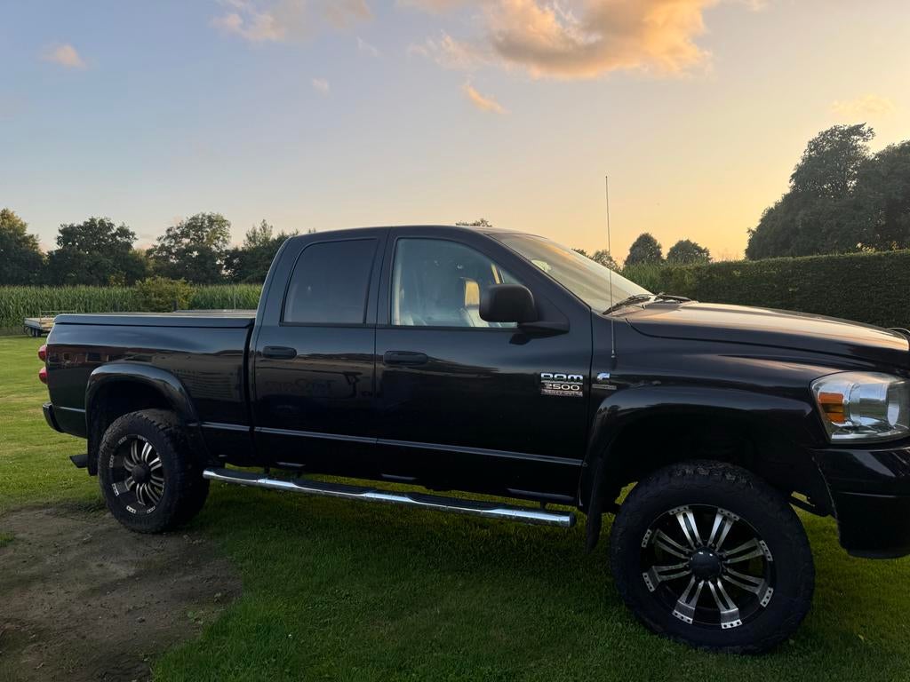 Dodge Ram 2007 Zwart Cummins 6,7, Auto's, 3500 kg, Zwart, 4 cilinders, 6700 cc