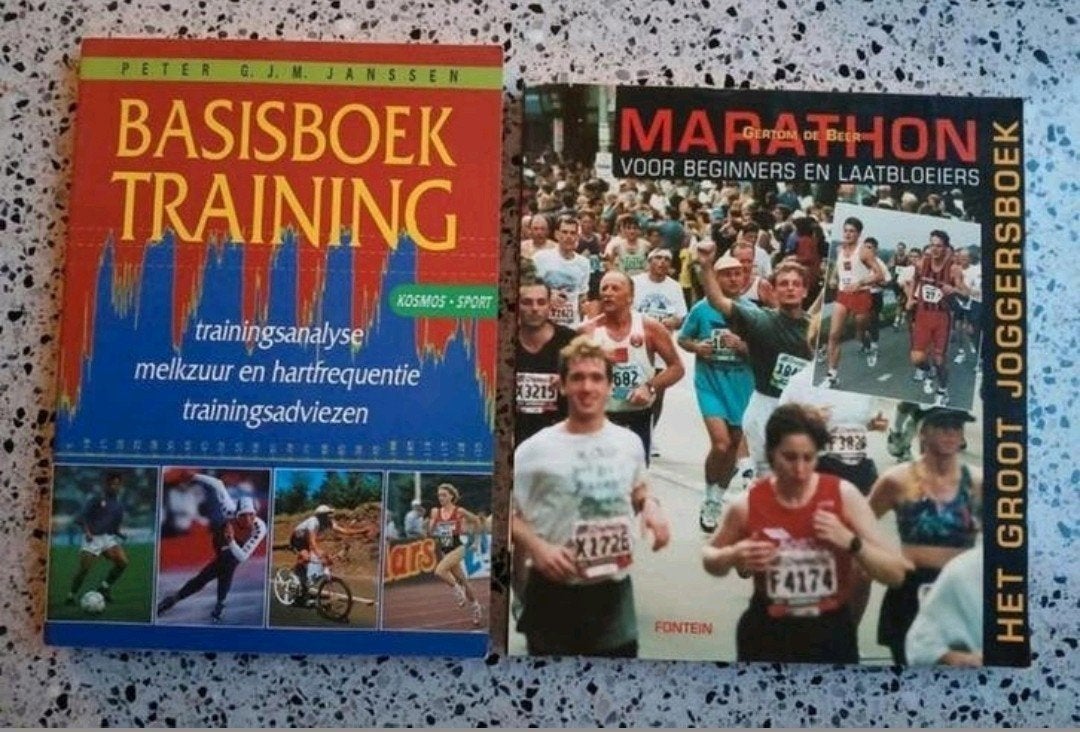 Janssen - Basisboek training & marathon samen vaste prijs, Ophalen of Verzenden, Zo goed als nieuw, Peter G.J.M. Janssen, Wim van de Laar
