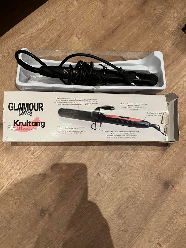 Krultang nieuw, Ophalen of Verzenden, Zo goed als nieuw, Krultang of Stijltang