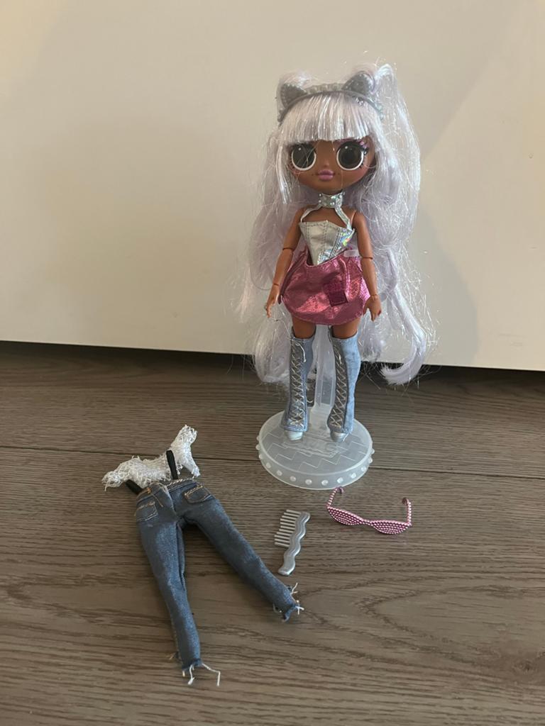 L.O.L. Surprise! OMG Remix modepop Kitty K, Ophalen of Verzenden, Zo goed als nieuw, Overige typen