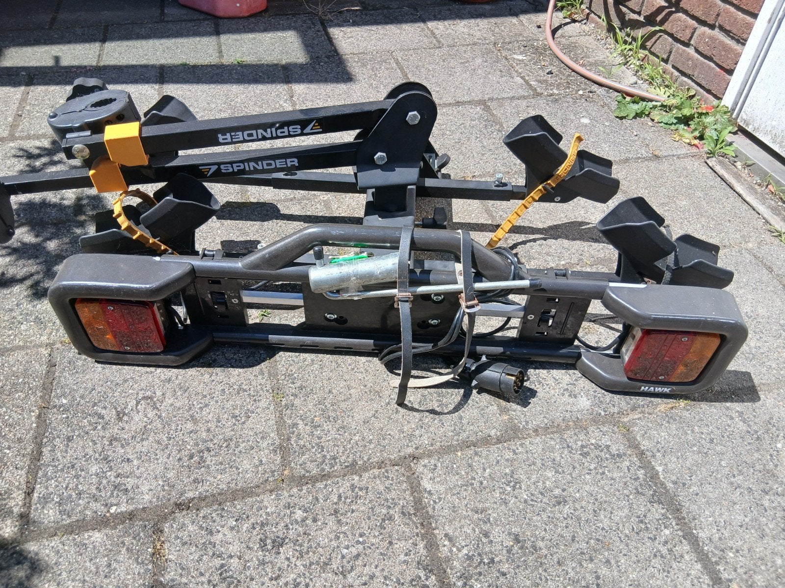 Weinig gebruikte fietsendrager, Auto diversen, Fietsendragers, Ophalen of Verzenden, Zo goed als nieuw, Trekhaakdrager