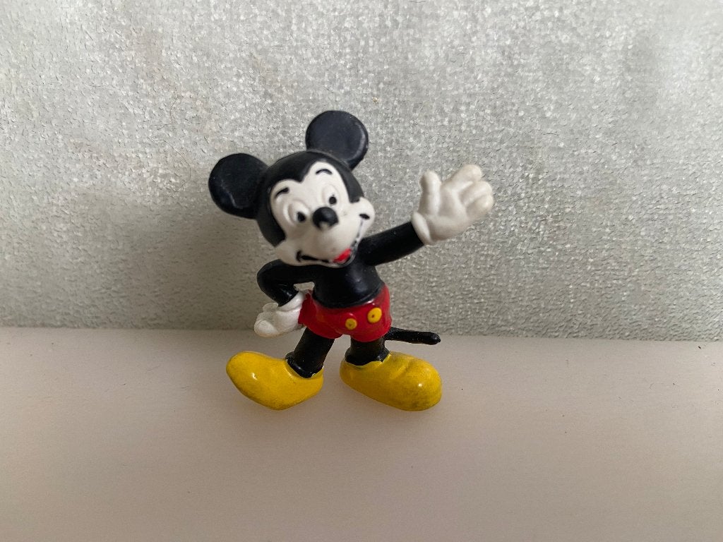 Mickey Mouse Broche, Ophalen of Verzenden, Gebruikt, Minder dan 4 cm, Overige materialen