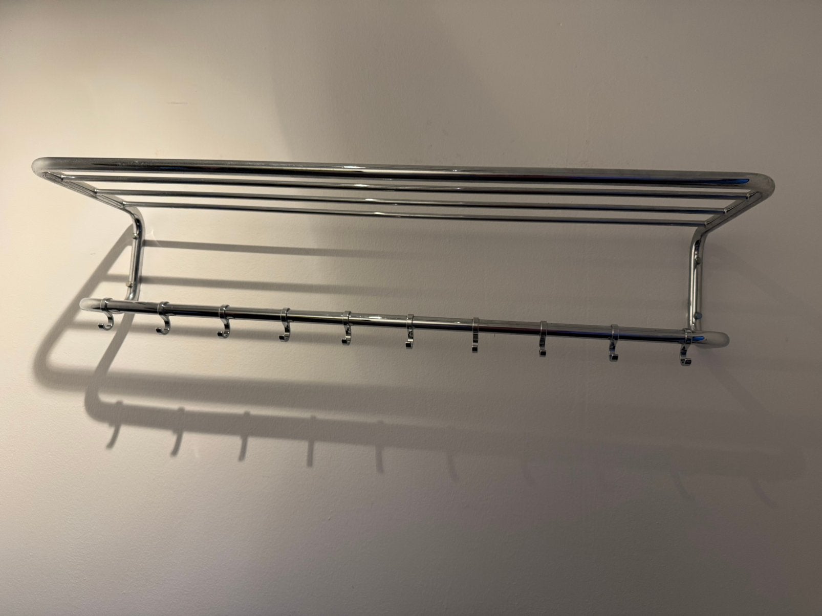 Originele Gispen 1013 design kapstok – Chroom – 100 cm, Zo goed als nieuw, Minder dan 100 cm, Metaal, Ophalen