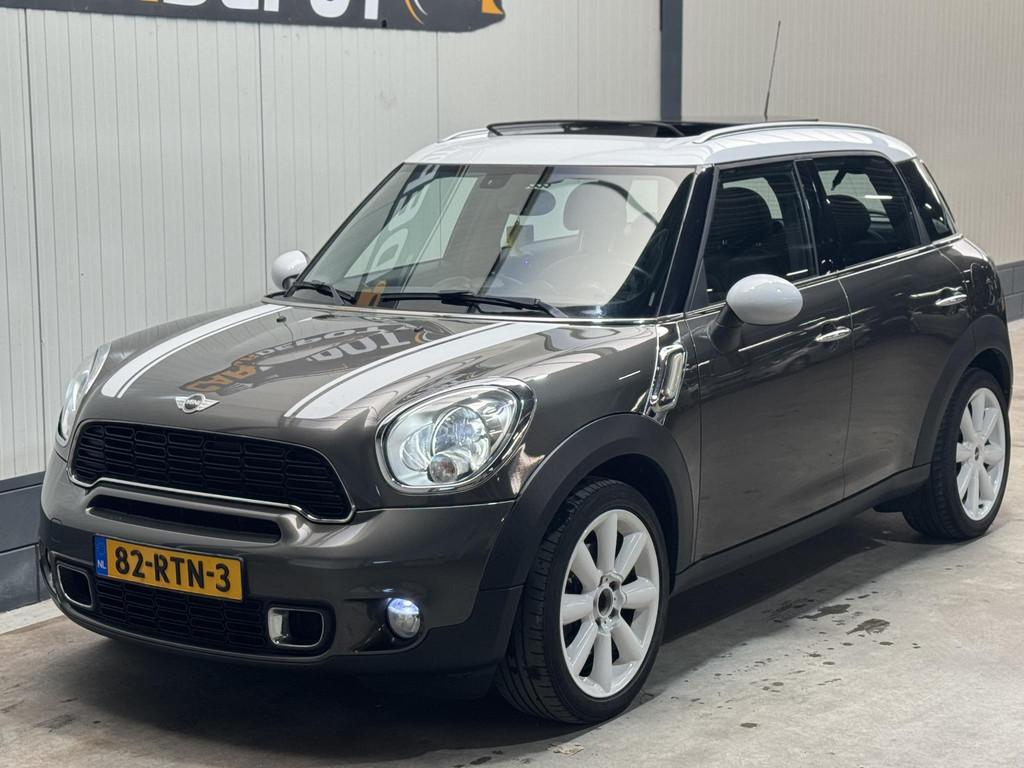 Mini Mini Countryman 1.6 Cooper S Pepper, Auto's, Euro 5, Stof, Gebruikt, Zwart