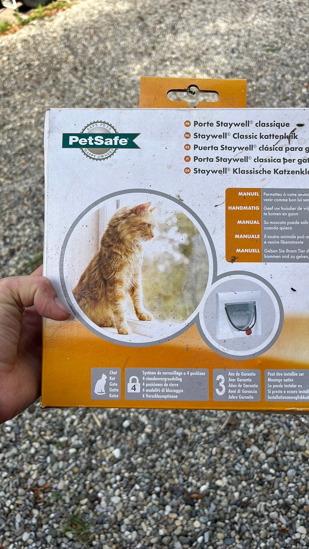kattenluik ( niet elektrisch/ niet op chip), Dieren en Toebehoren, Ophalen, Nieuw