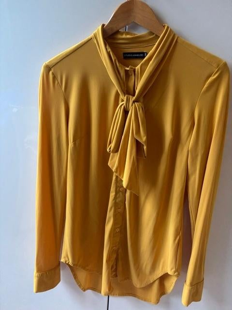 Blouse Studio Anneloes, S, Kleding | Dames, Blouses en Tunieken, Studio Anneloes, Geel, Ophalen of Verzenden, Maat 36 (S)